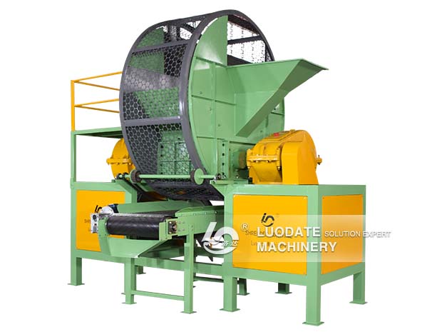 Tire shredders are the entry point into the tire recycling business.